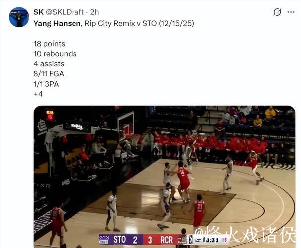 杨瀚两双冲顶热搜!对抗显著增强 球权掌控能力突出 拓媒追忆比帅 杨瀚两双冲顶热搜!对抗显著增强 球权掌控能力突出 拓媒追忆比帅